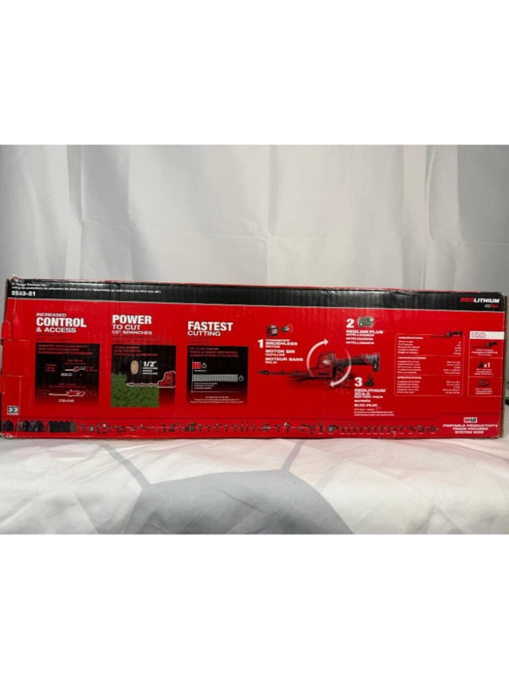 Milwaukee 8" Hedge Trimmer kit (2533-21 - Picture 3 of 10